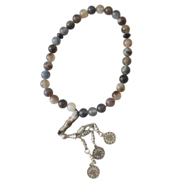 Natural Agate Stone Rosary (Misbaha/Tasbih)