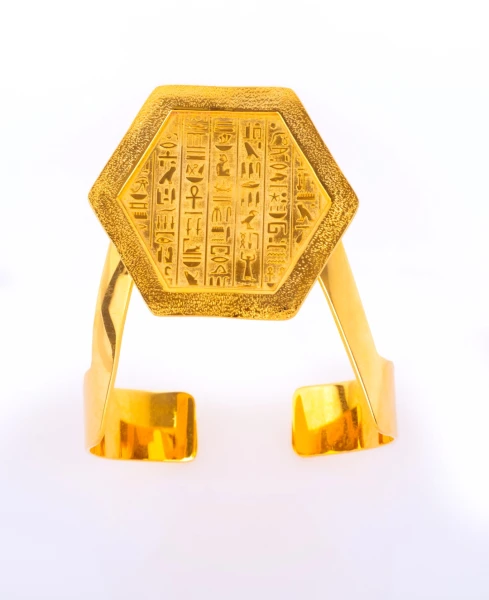 Hexagonal Copper Bracelet