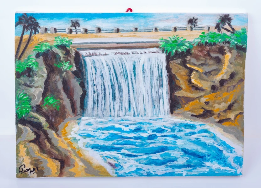 Wadi El Rayan Gemälde