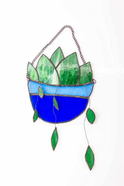 معلقة زجاج معشق