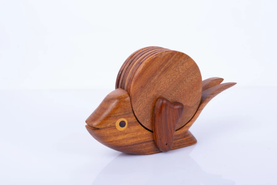 Fish Coasters Holder