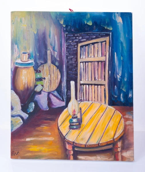 Ländliche Werkzeuge Gemälde