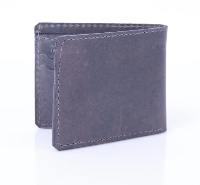 Graue Herrenbrieftasche