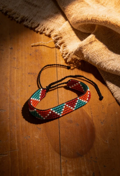 Türkis Perlenarmband