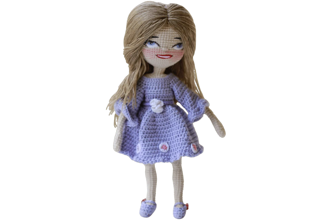 Die goldhaarige Häkelprinzessin