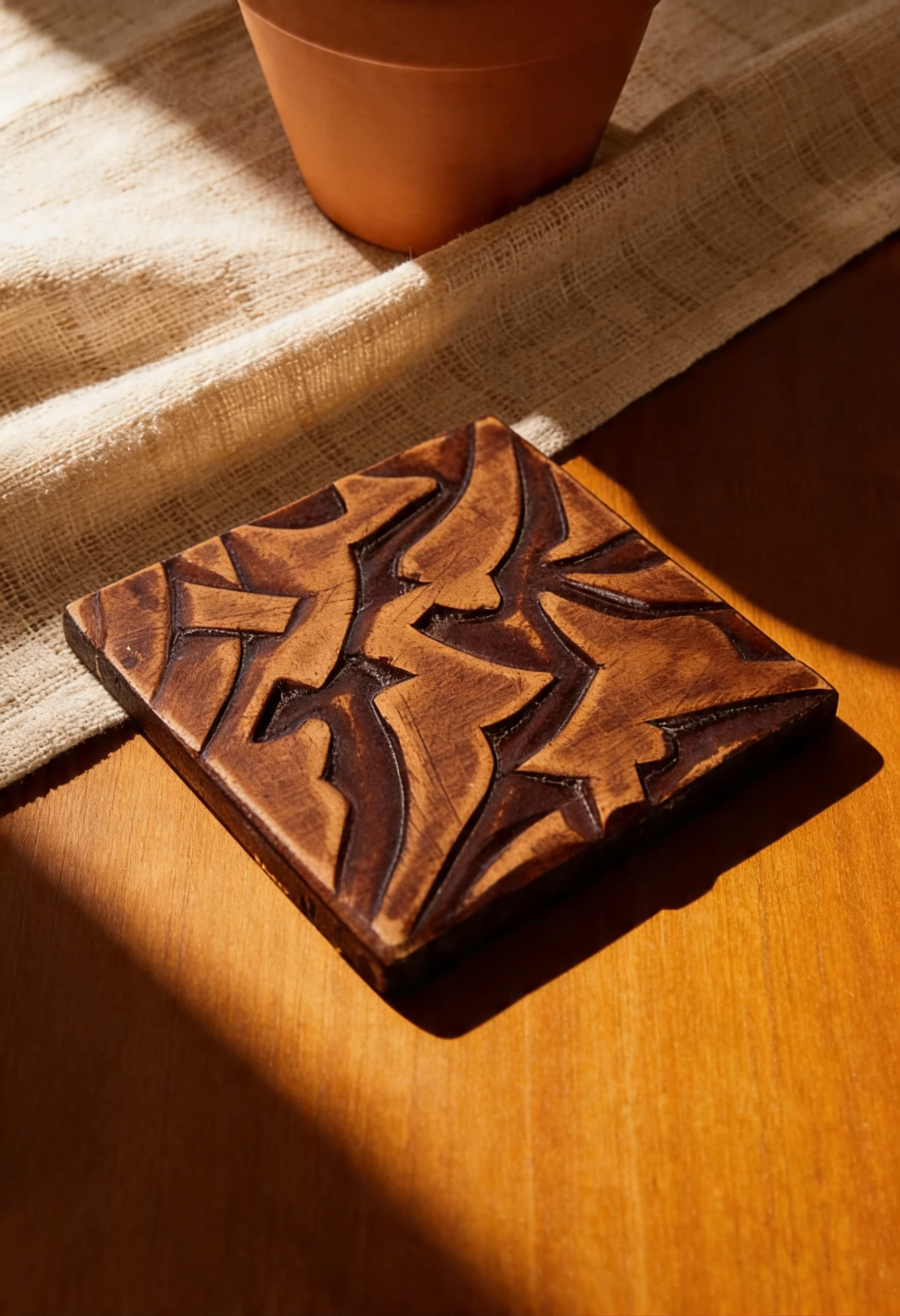 Tree Trunk Coaster