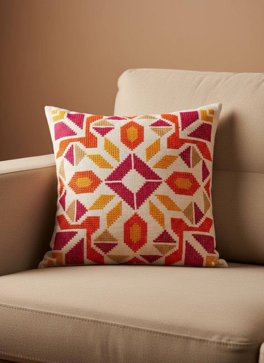 Red Cushion Cover