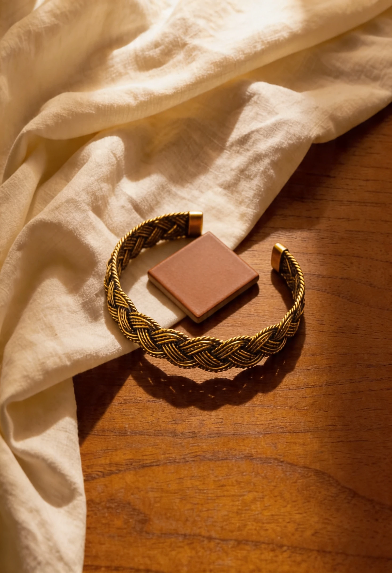 Braided Copper Bracelet