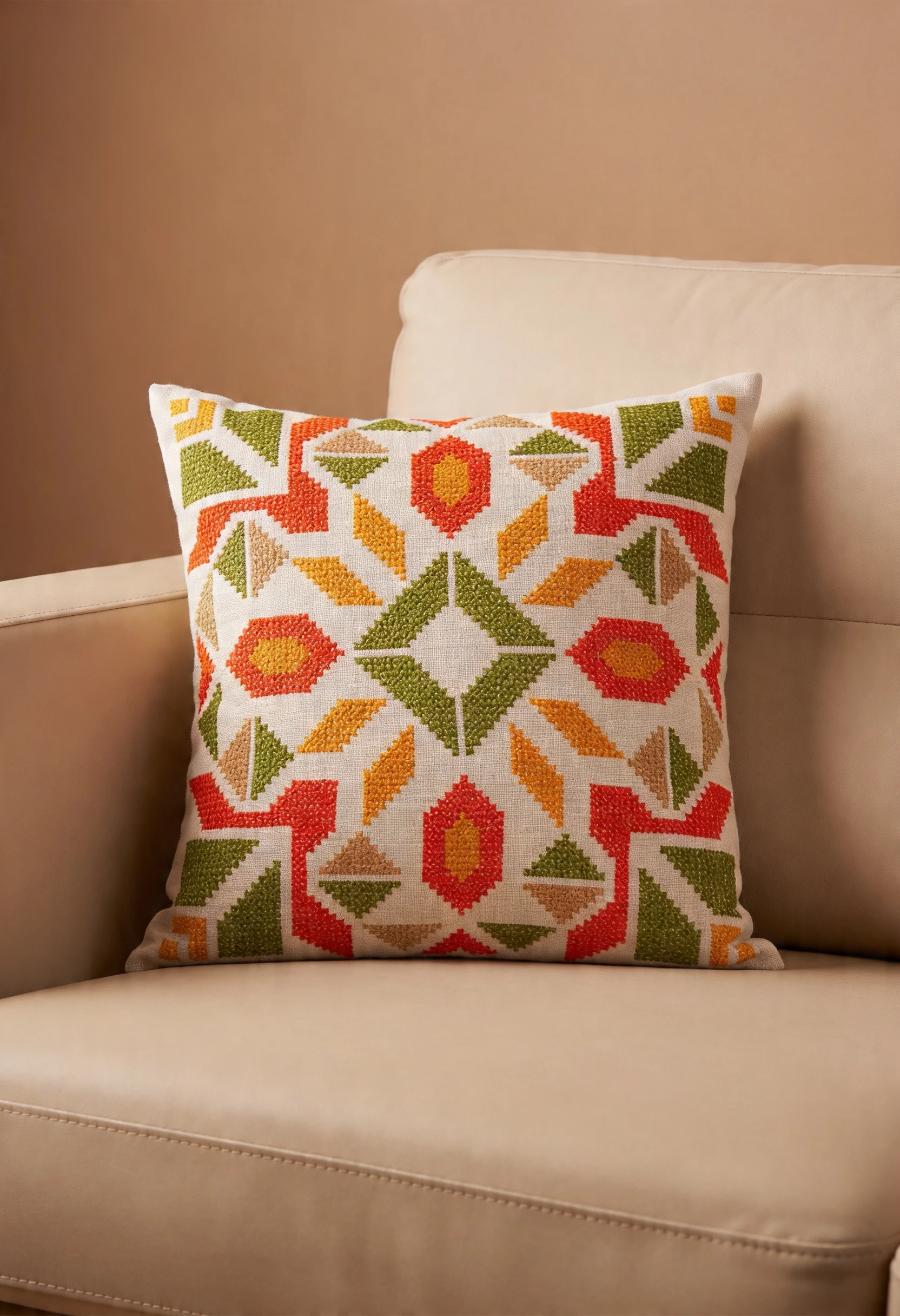 Olive Cushion Cover