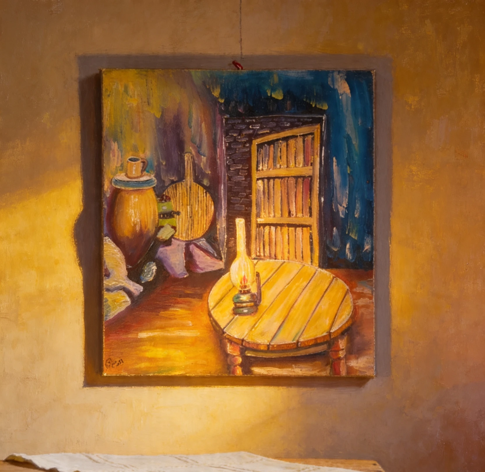 Rural Tools Painting