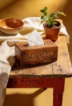 Wooden Tissue Box